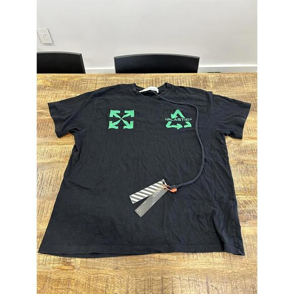 Off-White Universal Key Short-Sleeve Over Tee 'Black/Mint' - Picture 1 of 8